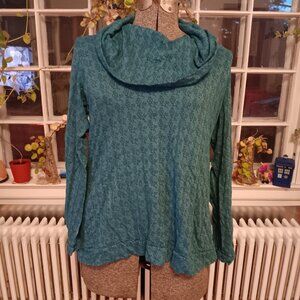 April Cornell Light Sweater Cowl Neck Top
